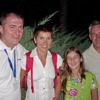 49 Srecko Stopic, Rebeka Rudolf & daughter and Nebojsa Romcevic